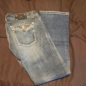 MISS ME Jeans size 30 Low Rise Bootcut